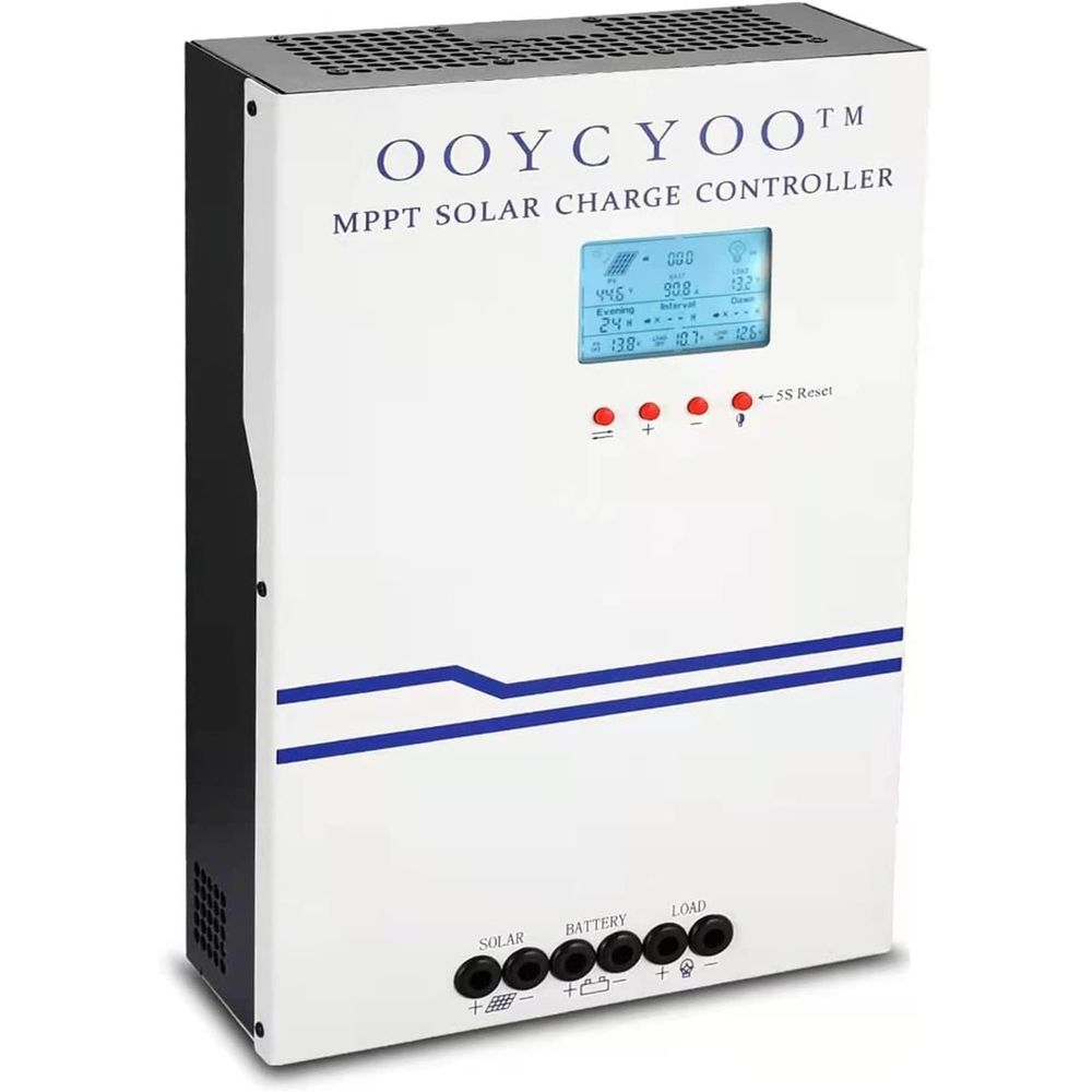 Charge Controller Solar - Pengontrol Pengisian Daya Surya MPPT 100
