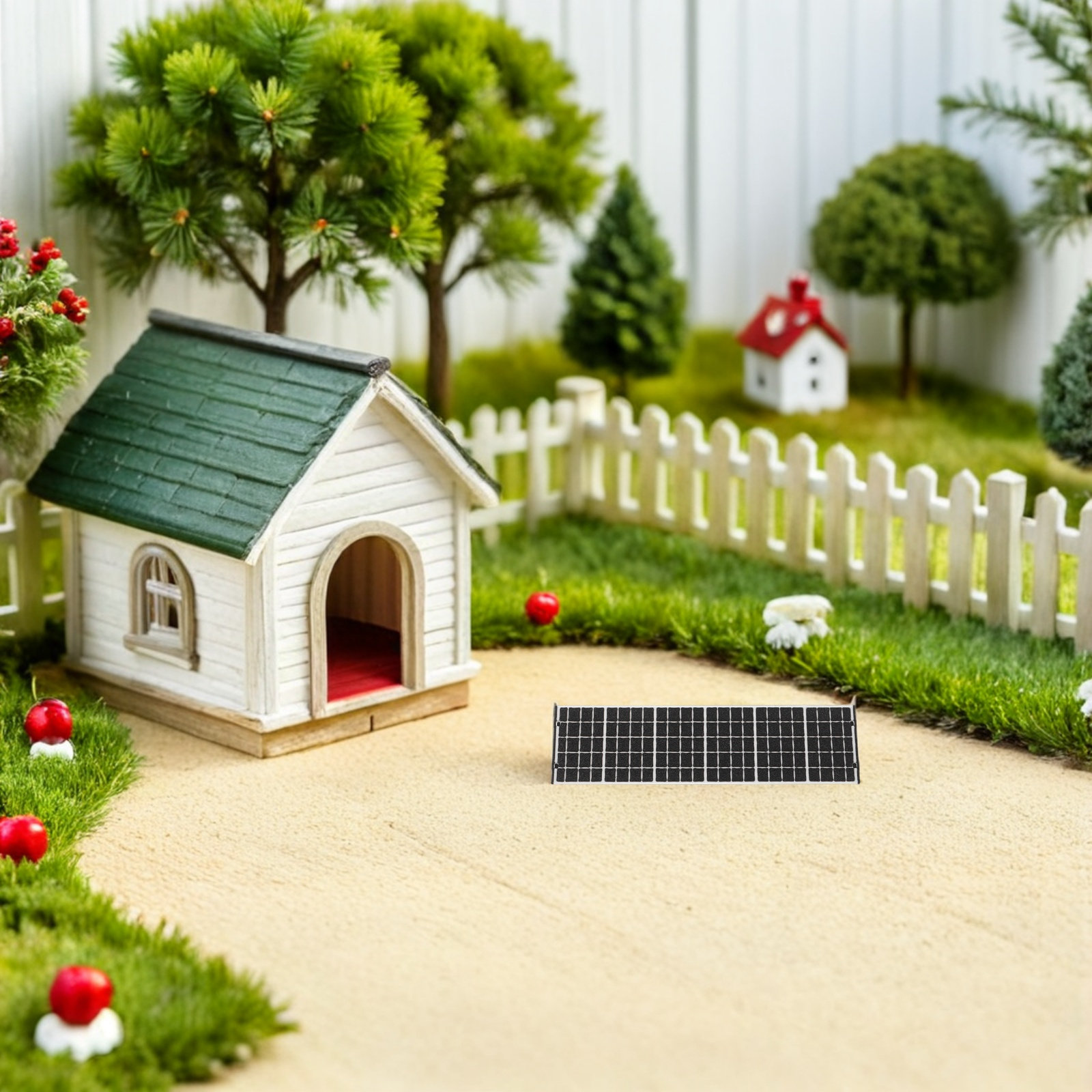 1:87 Panel Surya Miniatur, Mod - Solar Panel ulasan dan harga