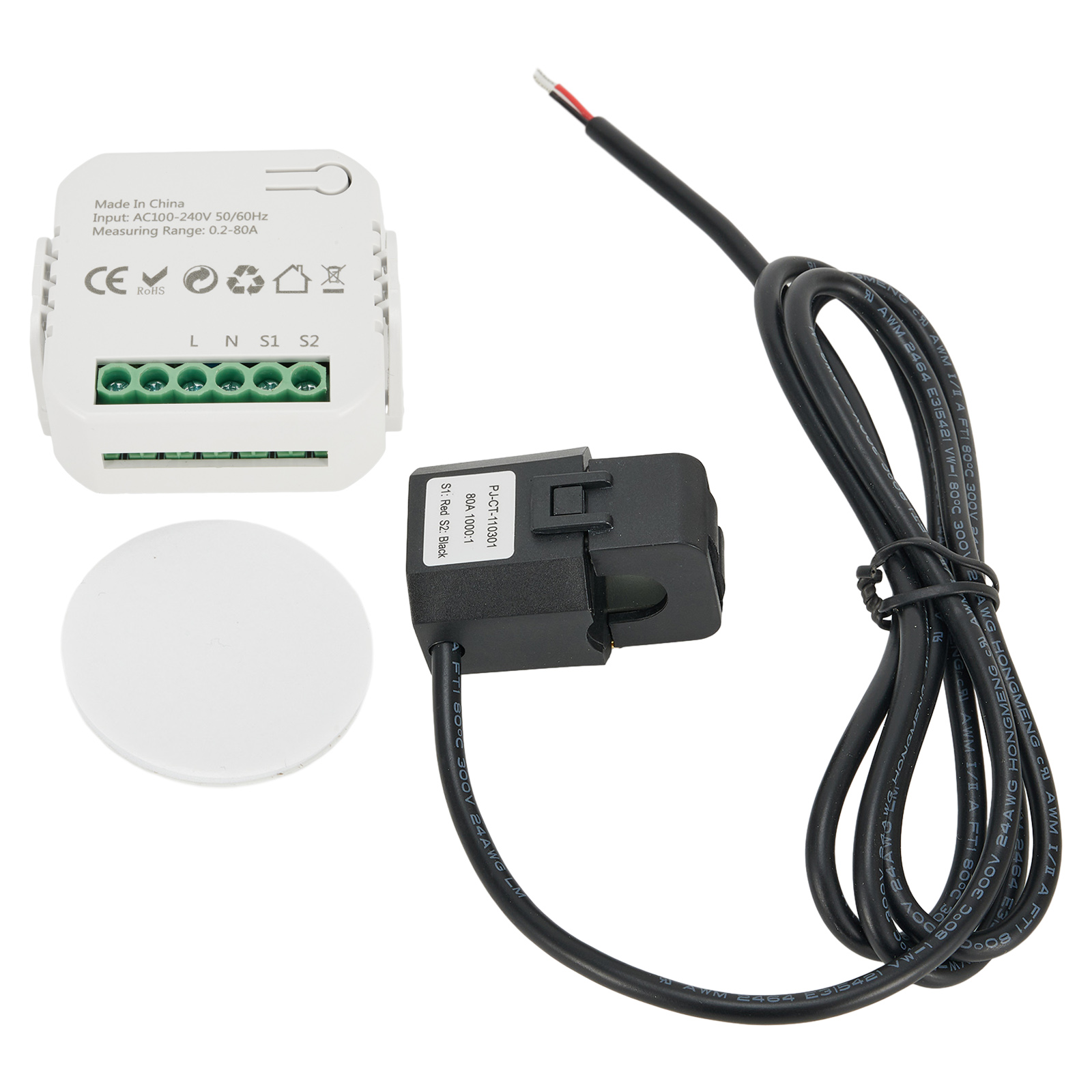 Untuk Tuya Untuk Smart Life WI - Energy Monitor Meter ulasan dan harga