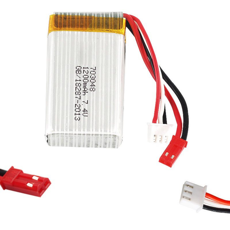 Baterai Lipo 2S 7.4 V 1200MAh  - Lithium Battery 12V ulasan dan harga