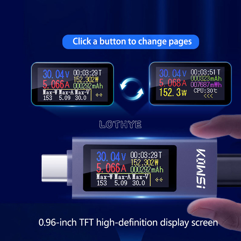 Pengukur daya ponsel, Multi fu - Energy Monitor Meter ulasan dan harga