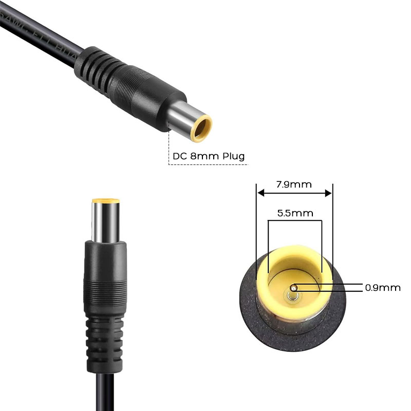 Kabel DC7909 (DC8mm) sepanjang - Portable Power Station ulasan dan harga