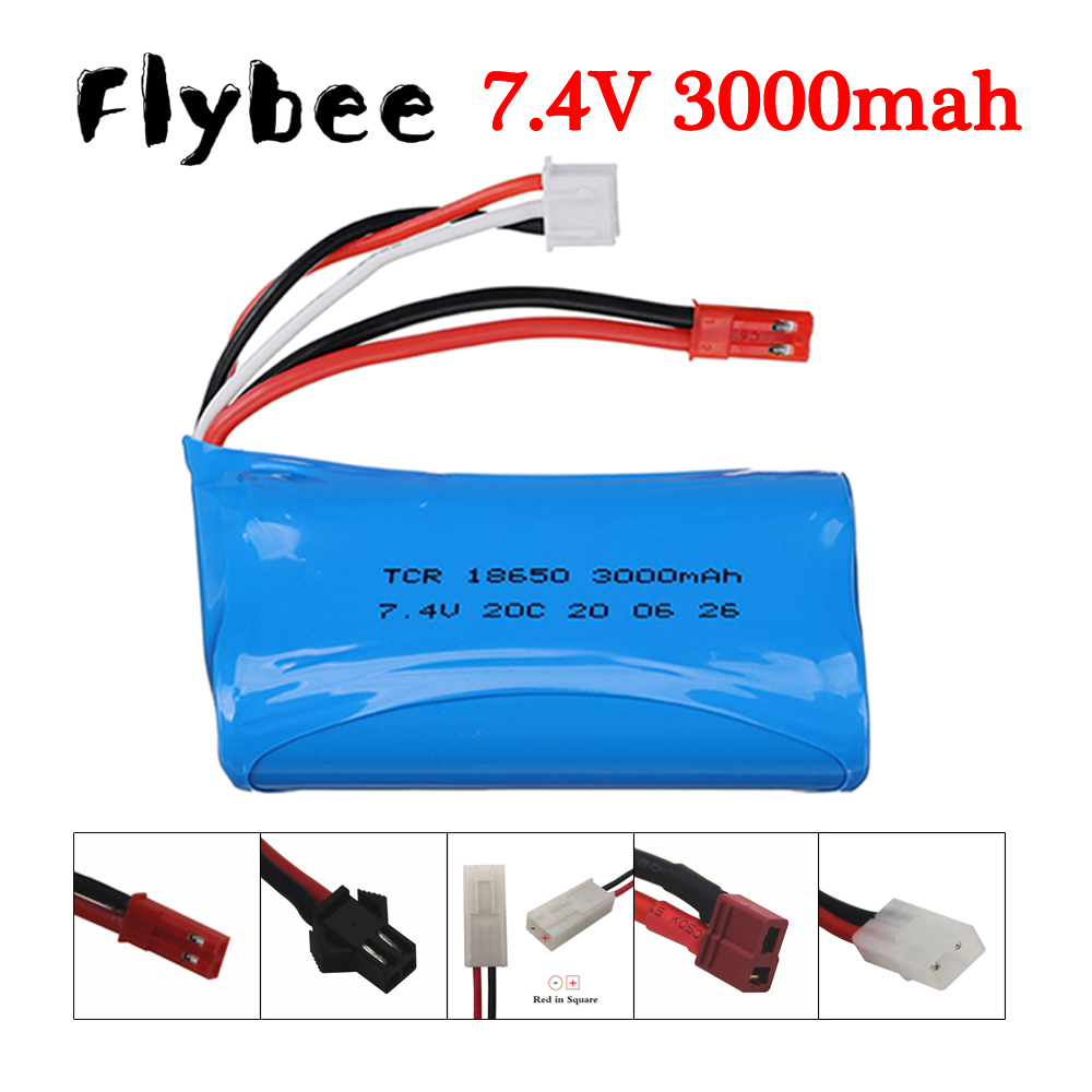 7.4 V 3000 MAh 18650 Baterai L - Lithium Battery 12V ulasan dan harga