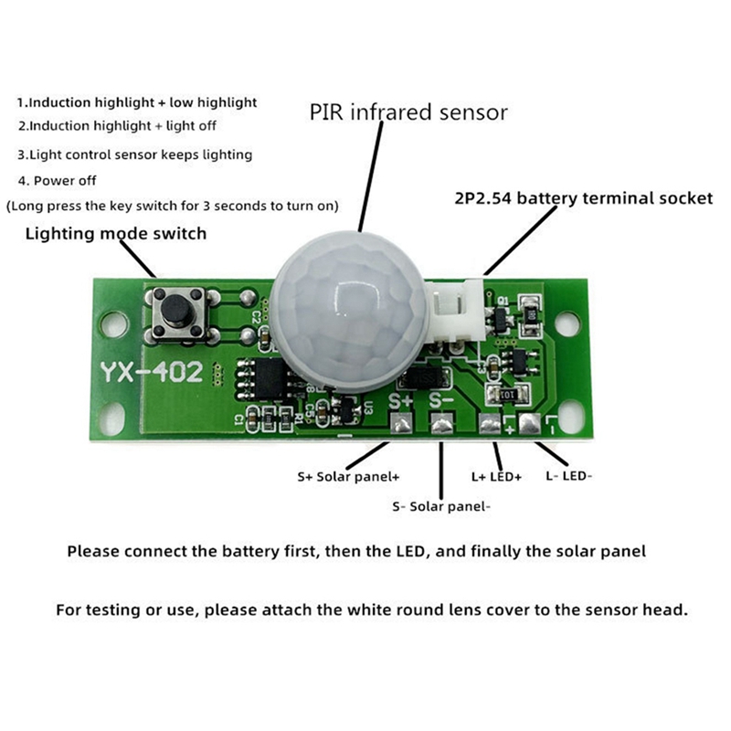 ● Kit DIY Lampu Malam Tenaga S - Lithium Battery 12V ulasan dan harga