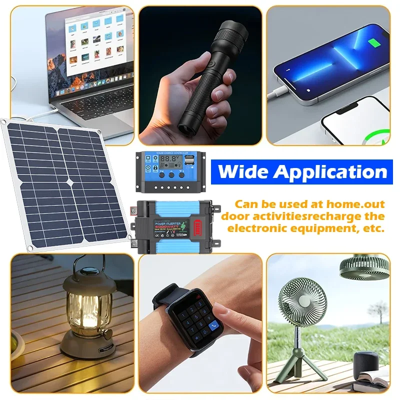 Paket Panel Surya 6000W yang d - Solar Panel 200W ulasan dan harga