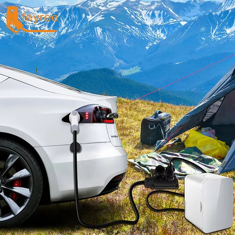 Kabel Pengisi Daya Feyree V2L, - Outdoor Power Station ulasan dan harga