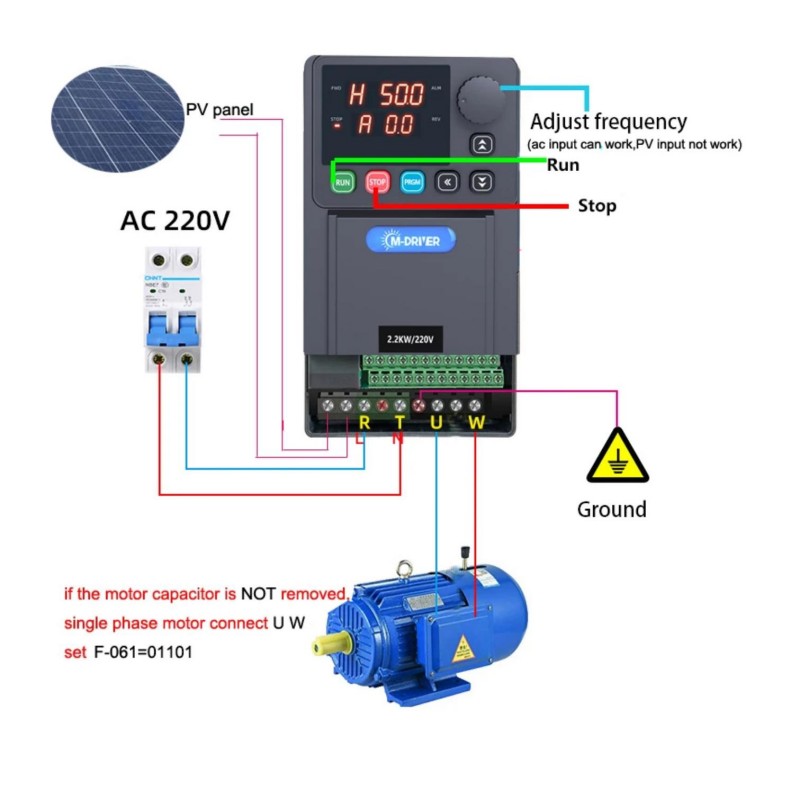 Driver Frekuensi Variabel Seri - Charge Controller Solar ulasan dan harga